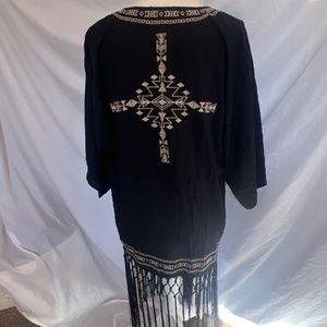 Fringe Kimono Cardigan